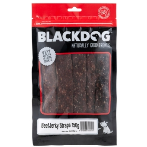 Featured image for “Blackdog - Beef Jerky Straps 150g”