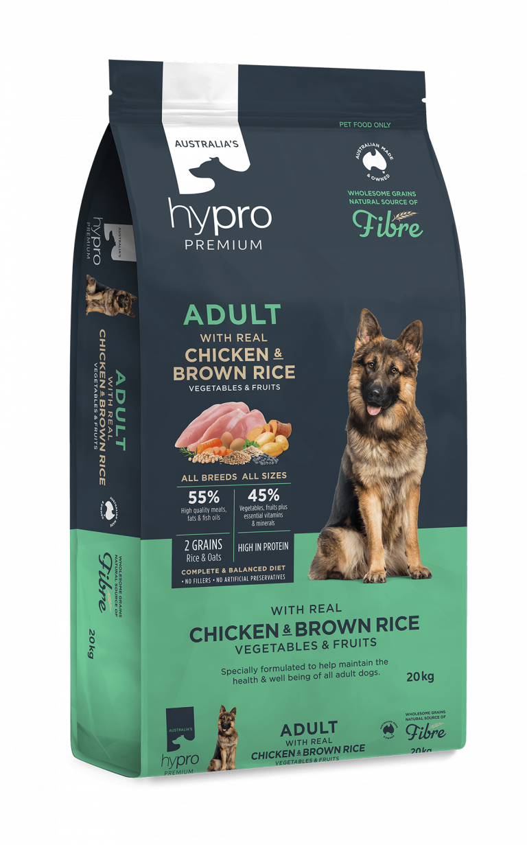 Featured image for “Hypro - Wholesome Grains Chicken & Brown Rice – Adult Dog - 2.5kg”