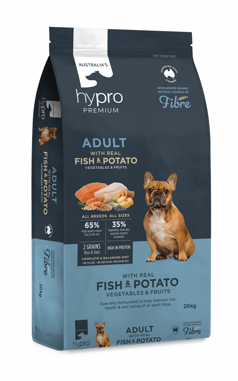 Featured image for “Hypro - Wholesome Grains Fish and Potato – Adult Dog - 2.5kg”