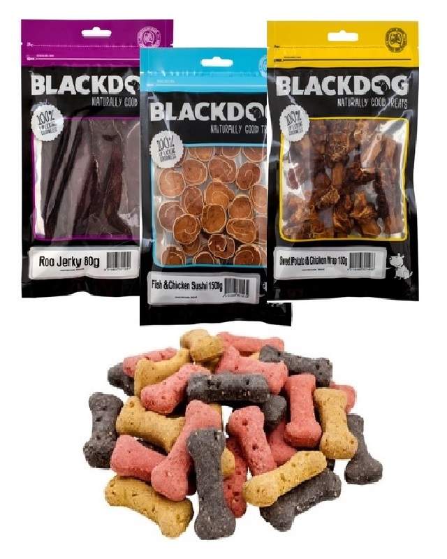 Featured image for “Blackdog – Sweet Potato & Chicken Wrap 150g”